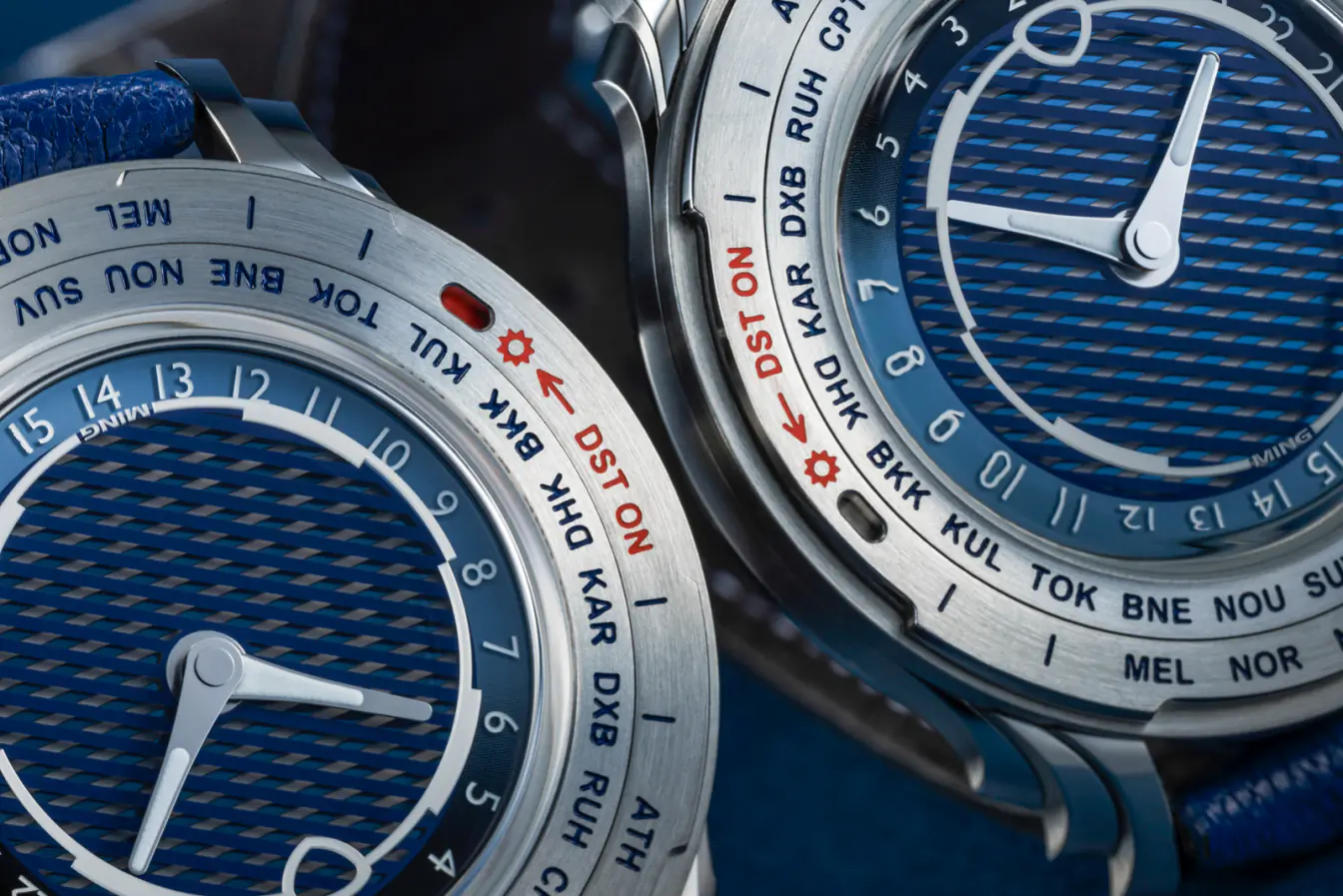 Ming 57.05 Comet : une montre conçue contre les décalages horaires
