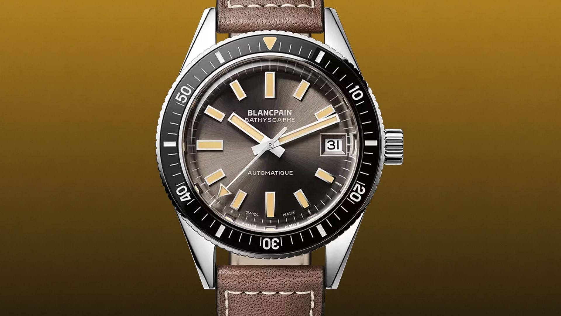 Blancpain célèbre les 70 ans de la Bathyscaphe par une réédition
